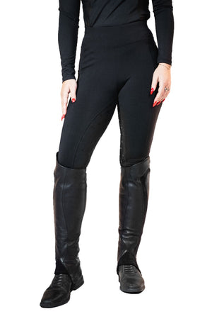 Royal Equestrian Full Grip Riding Tights Black