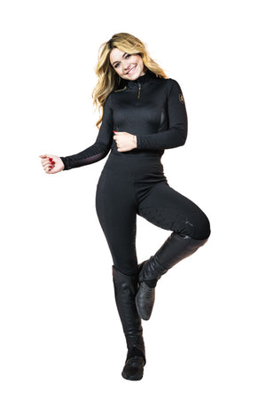 Royal Equestrian Liberte Base Layer Black