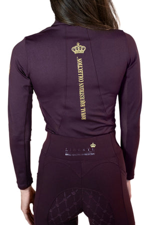 Royal Equestrian Liberte Base Layer Burgundy